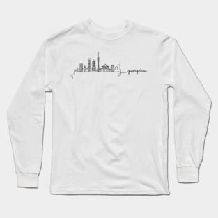 Guangzhou City Signature Long Sleeve T-Shirt